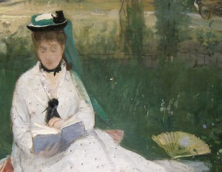 Berthe_Morisot_Reading - Maand van de Geschiedenis